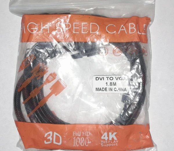 Cable DVI a VGA – 1,8 m's foto | Root Hardware PC |  BizneCubano